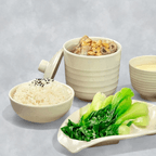 Best Soup, Vegetables & White Rice 原盅炖罐+拌青菜+白饭 in Brooklyn, NY